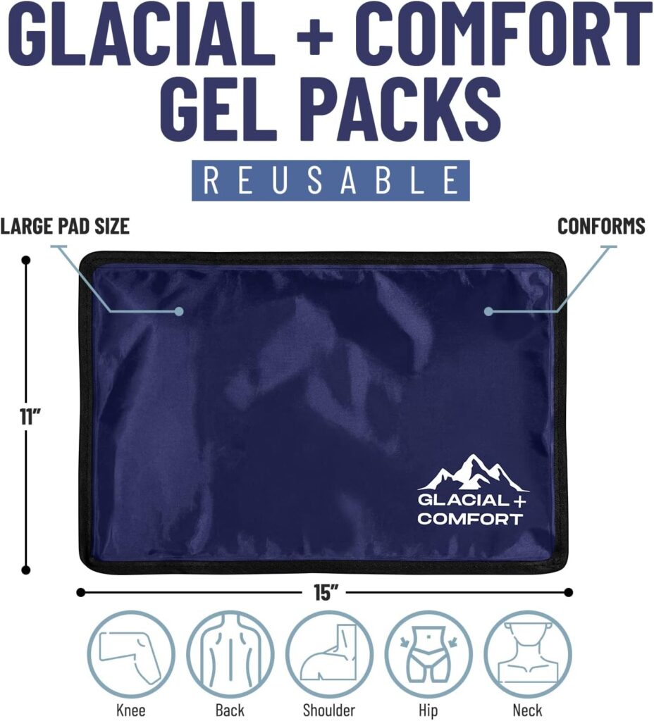Reusable gel ice pack