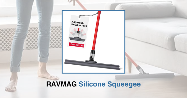 RAVMAG Silicone Floor Squeegee