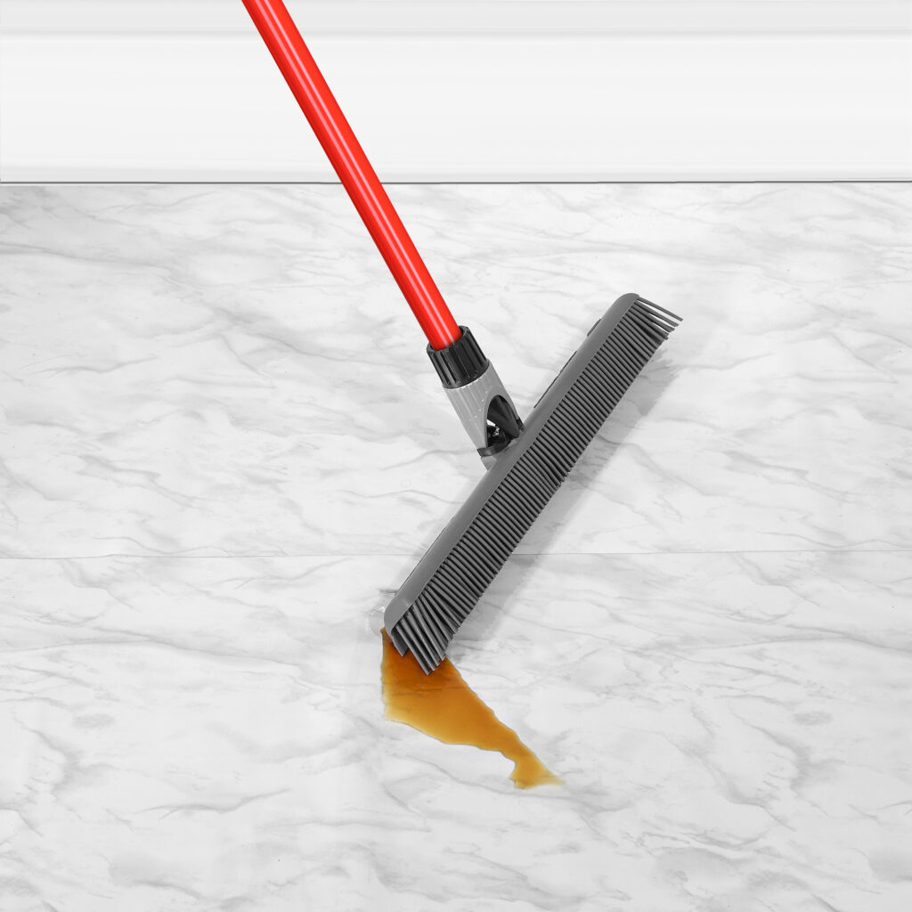 rubber broom squeegee