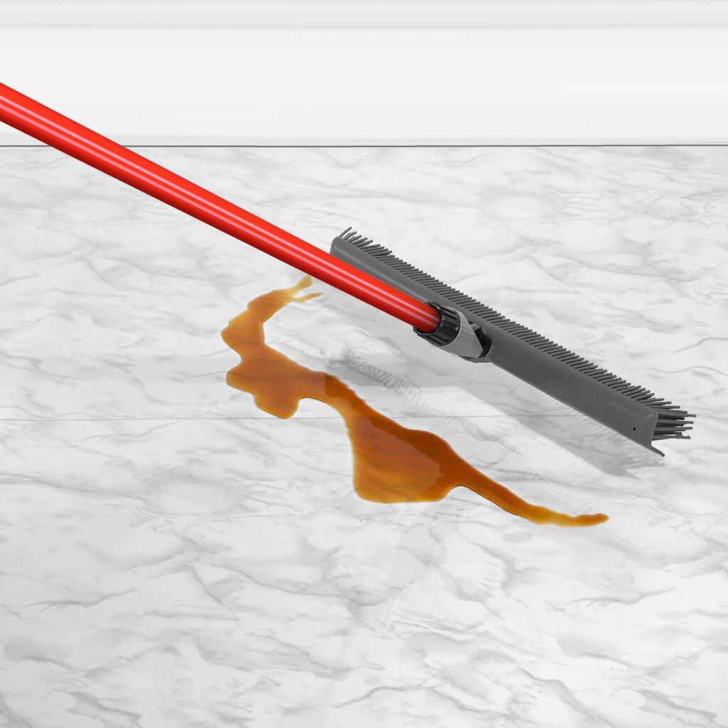 rubber broom squeegee