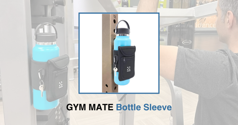 GYM MATE Magnetic Water Bottle Sleeve Pouch