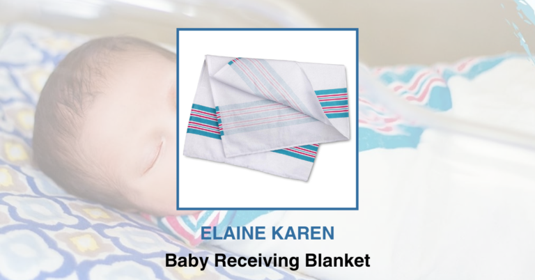 ELAINE KAREN Baby Receiving Blanket
