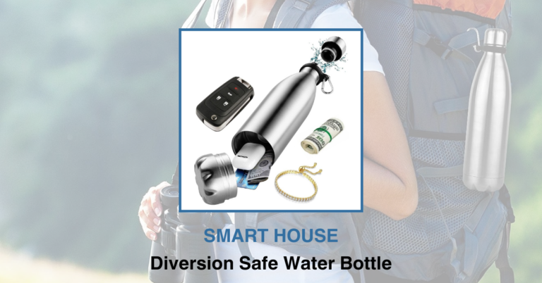 SMART HOUSE Diversion Safe Water Bottle