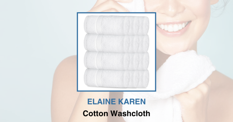 ELAINE KAREN Cotton Washcloths