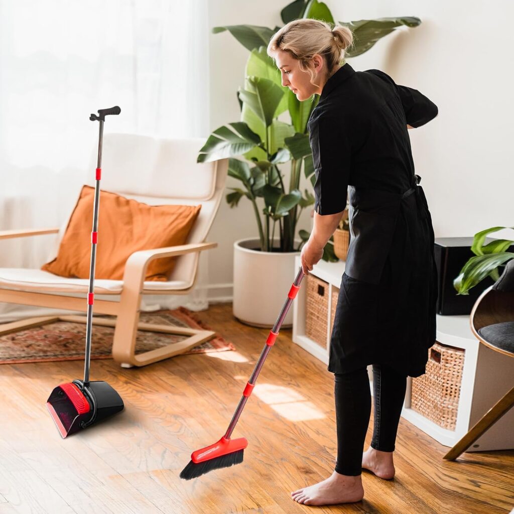 KOCOTONG Broom and Dust Pan Set